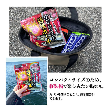 活性ボール10粒×2袋(専用貝殻容器1個付き)