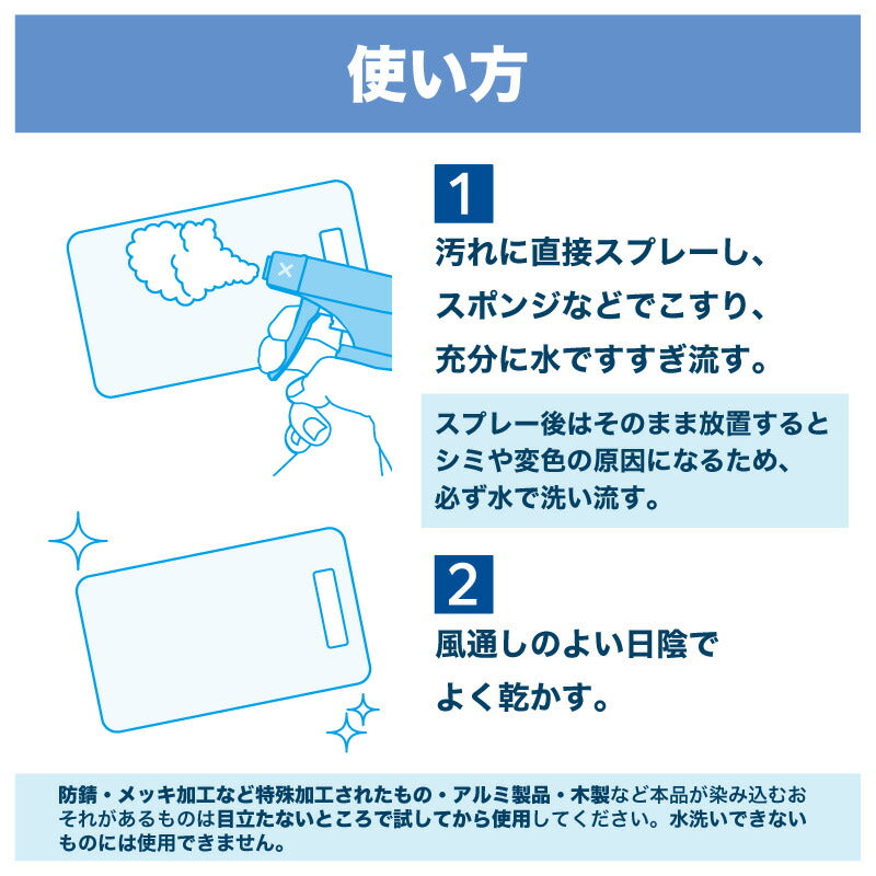 つりケア 魚臭撃退 洗浄スプレー 2本セット（試供品ウェットタオル付）