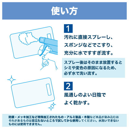 つりケア 魚臭撃退 洗浄スプレー 2本セット（試供品ウェットタオル付）