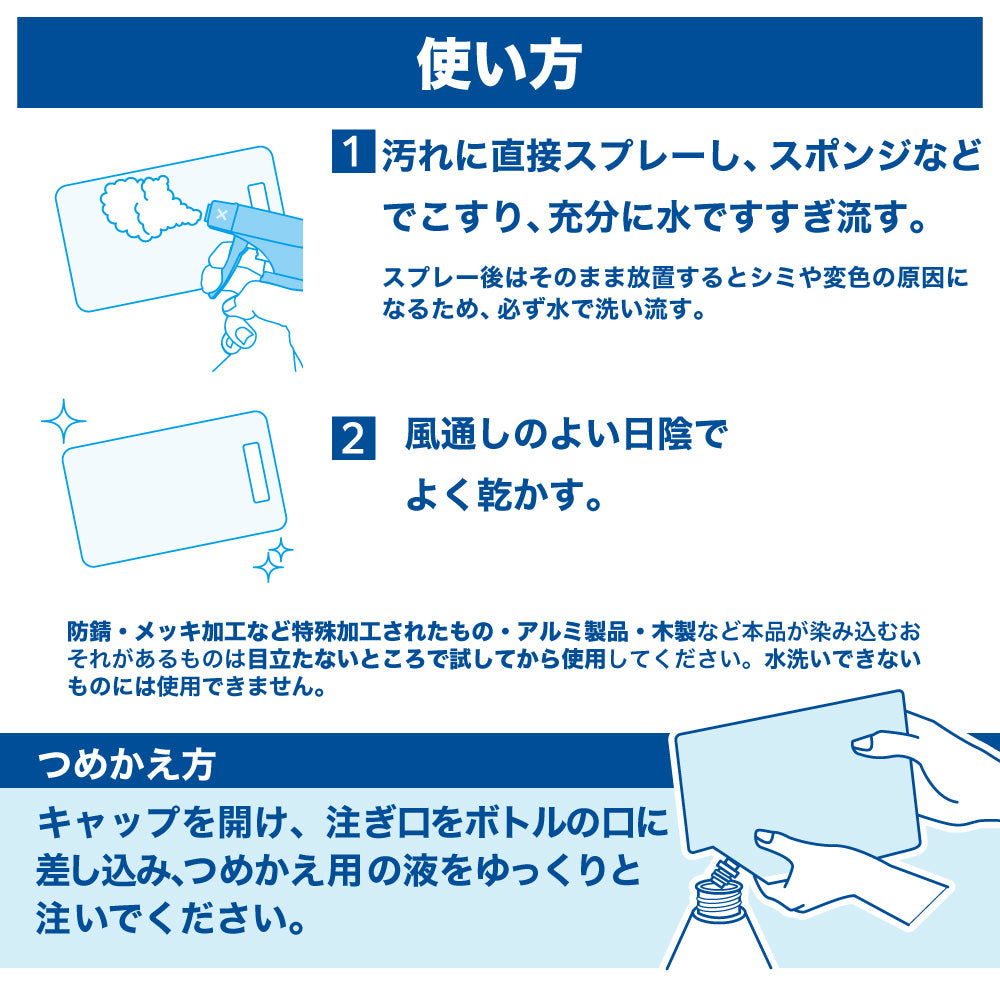 ★つりケア 魚臭撃退 洗浄スプレー つめかえ用 280ml