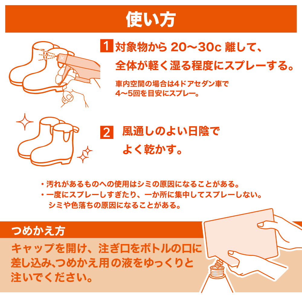 ★つりケア魚臭撃退 消臭スプレー つめかえ用 280ml